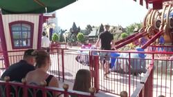 CLEAN : Disneyland Paris reopens its doors to the public, delighting visitors and employees News Clip