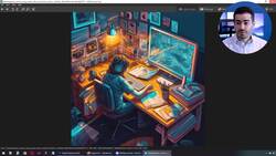 Learn Midjourney For Your Future 6 Figure Career - 10x the Size of Any Image Instructional Video