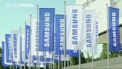 Samsung shares rise despite massive Note 7 smartphone recall News Clip