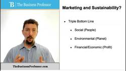 Marketing and Sustainability Instructional Video