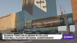 Georgia Takes On Alabama In College Football National Championship News Clip