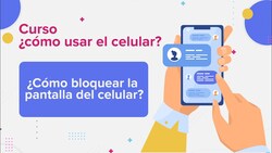 ¿Cómo bloquear la pantalla del celular? Instructional Video