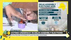 Delhi elections: Voting underway in polls; top national & Delhi political leaders cast their votes News Clip