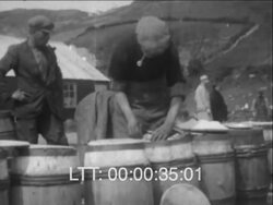Fishing Industry - Early 30s Stock Footage