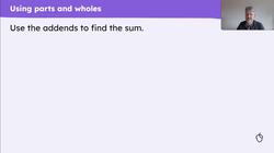 Develop understanding of the relationship between addition and subtraction Instructional Video