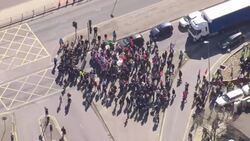 UK: P&O Ferries resumes limited service after 800 staff sacked. News Clip