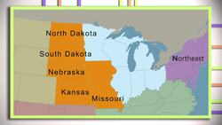 Geography of the Midwest Region of the United States Instructional Video