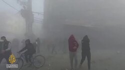 Israeli air strikes in al-Maghazi refugee camp killed at least 22 people News Clip