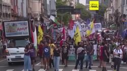 Global rallies condemn Israeli interception of Gaza Flotilla News Clip