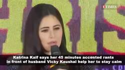 Here's how Vicky Kaushal helps Katrina Kaif maintain her 'calm demeanor' News Clip
