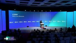 CCIEE CEO Zhang Opening Remarks at New Economy Forum News Clip