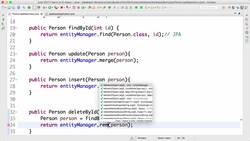 Spring Framework Master Class - Java Spring the Modern Way - Step 17 - Implementing the deleteById JPA Repository Method Instructional Video