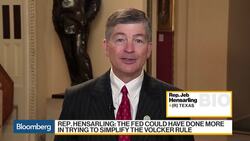 Rep. Hensarling Seeks Further Banking Rule Cuts From the Fed News Clip