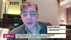 Yusof Ishak Institute's Menon on Sovereign Default Wave News Clip