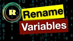 R programming for beginners - Rename variables and reorder columns. Data cleaning and manipulation Instructional Video