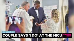 One Good Thing: Couple Says ‘I Do’ at the NICU News Clip