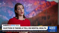 Psychologists share how to self-care while we're stressed about the election News Clip