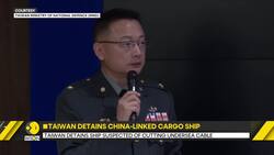 Taiwan detains ship suspected of cutting undersea cable News Clip
