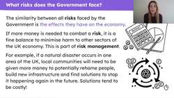 How does the UK Government manage risk? Instructional Video