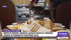 Waffle House And Adidas Team Up On Waffle-Themed Golf Shoes News Clip