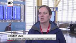 Winter weather disrupts mid-Atlantic air travel News Clip
