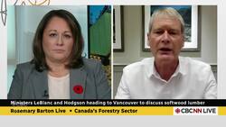 Rosemary Barton speaks with CEO about hopes for upcoming softwood lumber summit News Clip