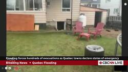 Resident describes flood damage to her home News Clip