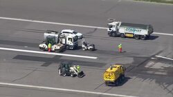 Aerials of Gatwick Airport during coronavirus lockdown easing News Clip