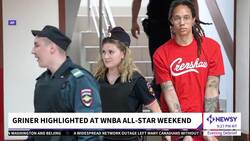 WNBA's Brittney Griner Honored At All-Star Weekend News Clip