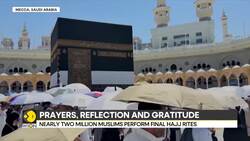 Pilgrims perform farewell tawaf and masaa rituals | Nearly 2 million Muslims perform final Hajj rites News Clip