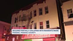 Apartment building partially collapses in Passaic; no injuries reported News Clip