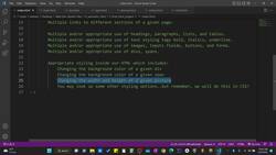 The Art of Doing - Web Development for Beginners - Final HTML Project Preview Instructional Video