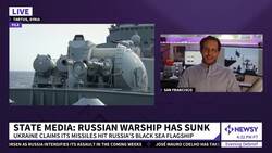Russia's Damaged Black Sea Flagship Sinks In Latest Setback News Clip