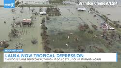 Laura Now A Tropical Depression, Efforts Shift To Recovery News Clip