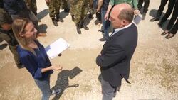 Defence secretary Ben Wallace meets troops in Serbia... News Clip