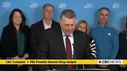 In a surprise announcement, Dennis King says he is stepping down as P.E.I.'s premier News Clip