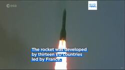 Europe's new Ariane 6 rocket successfully takes off Instructional Video