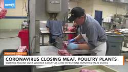 Meat, Poultry Plants Close As Workers Get Sick With COVID-19 News Clip