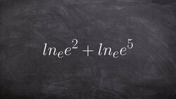 Pre-Calculus - Simplifying the Logarithmic Expression Without a Calculator Instructional Video