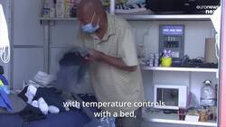 Would you live in an 8x8 ft house? Mini villages are being built to tackle homelessness in LA News Clip