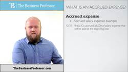 Accrued Expenses - Financial Accounting Instructional Video