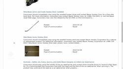 Gaps in recall system News Clip