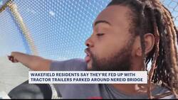 Wakefield residents demand tractor-trailers be removed from bridge News Clip