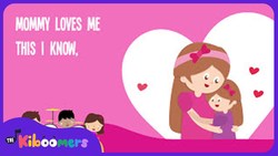Mommy Loves Me | Love Song | Kids Songs | The Kiboomers Instructional Video