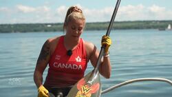 The story behind a Paralympic canoeist's 'piece of passion for Paris' News Clip