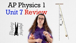 AP Physics 1 Unit 7 Review: Oscillations Instructional Video