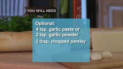 How to Make Garlic Bread Instructional Video