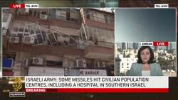 Explosions rock central and northern Israel as Iranian missiles strike four reported locations News Clip