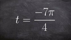 Evaluate for sine, cosine and tangent of an angle using the unit circle Instructional Video