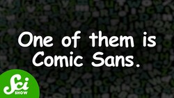 The Best Fonts, According to Science Instructional Video